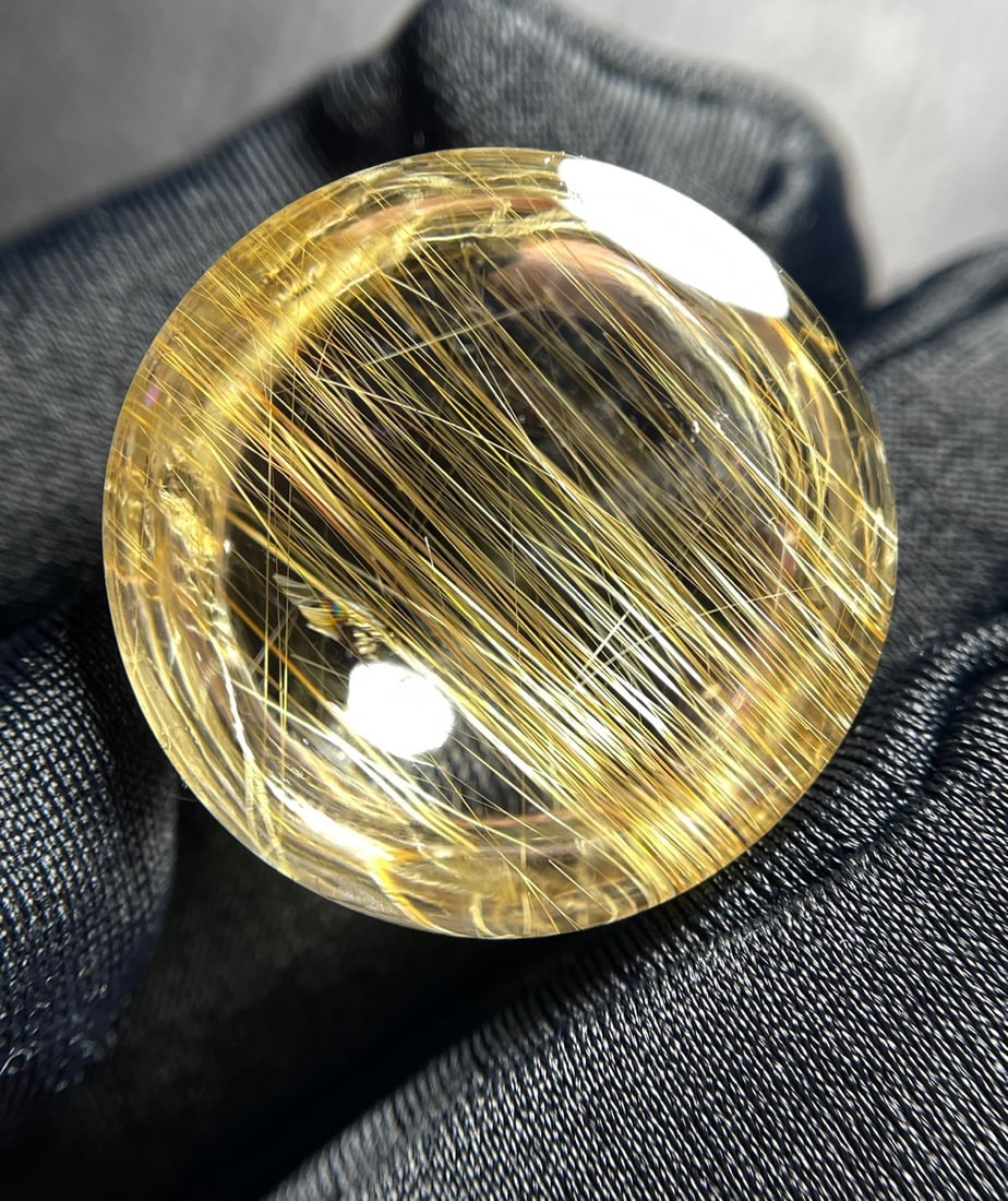 Natural Rutilated Quartz Pendant - 3