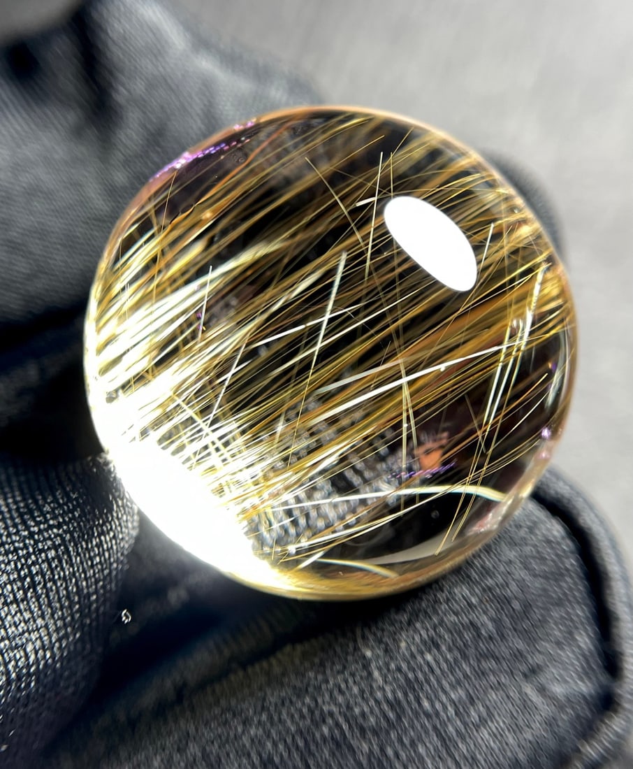 Natural Rutilated Quartz Pendant - 4