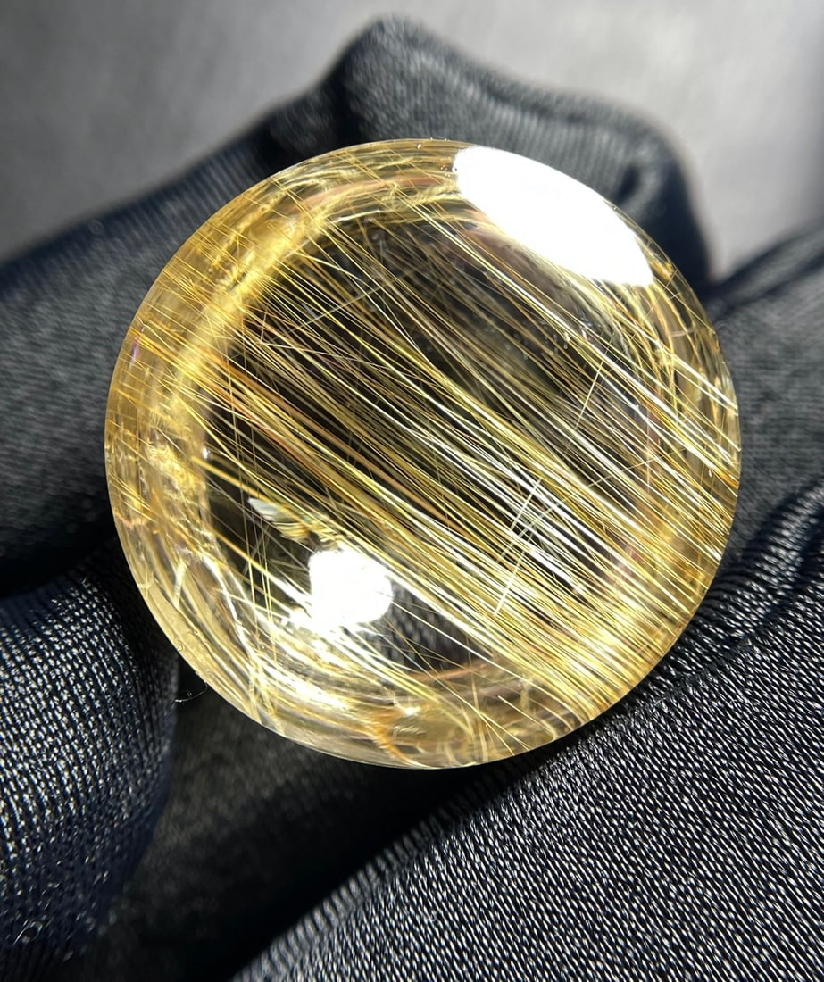 Natural Rutilated Quartz Pendant - 5