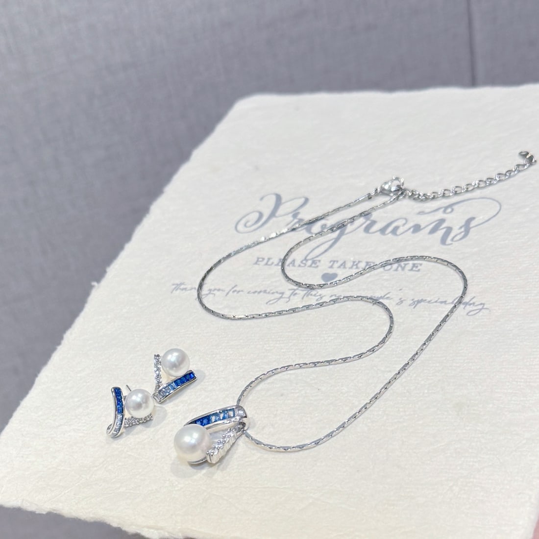 Natural Freshwater Pearl Set - 2