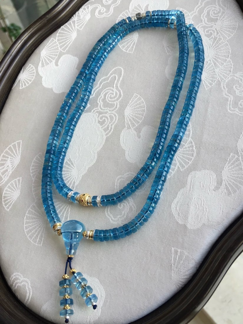 Aquamarine Necklace - 3