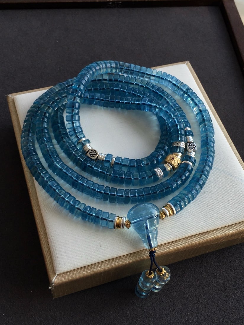 Aquamarine Necklace - 7