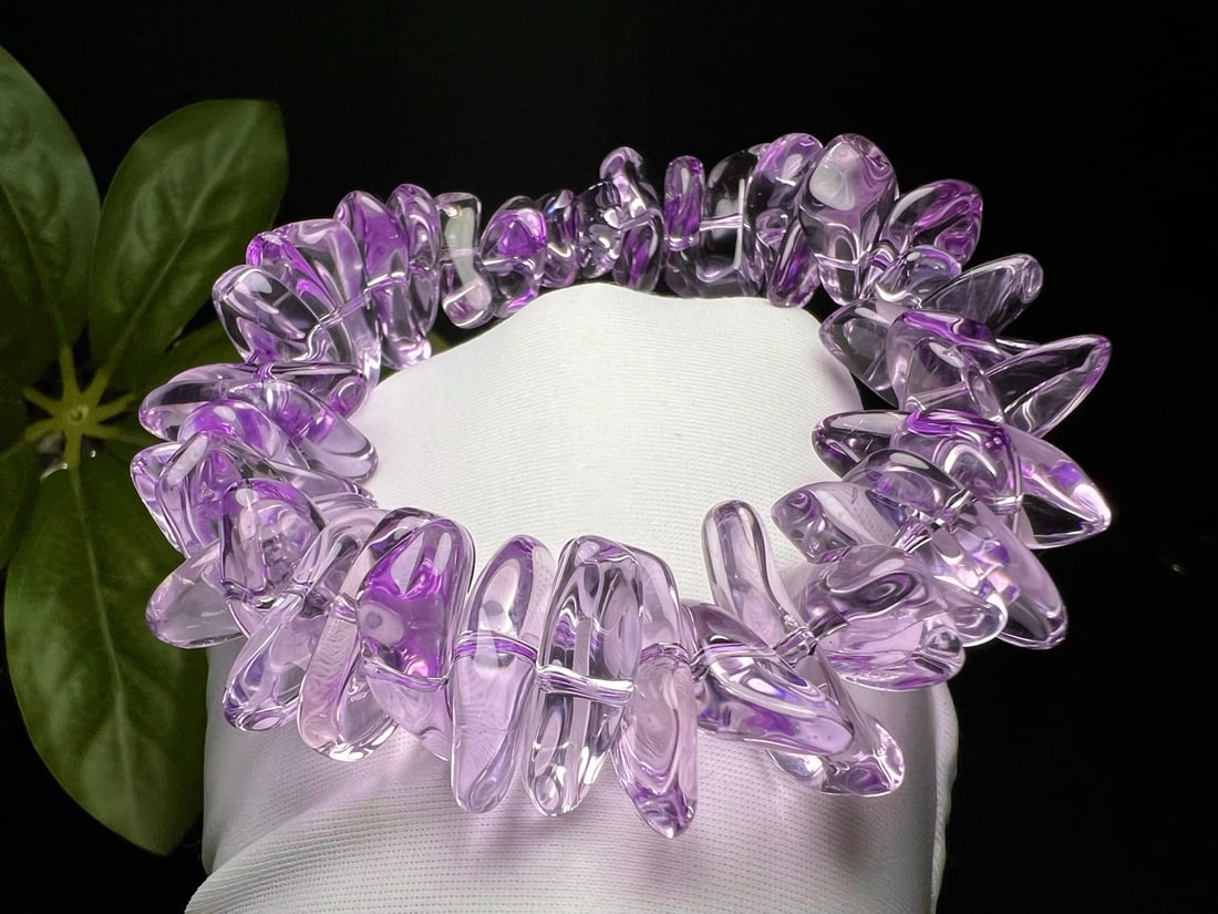 Natural Amethyst Bracelet - 8