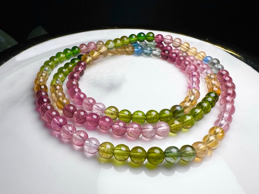 Natural Tourmaline Bracelet - 4