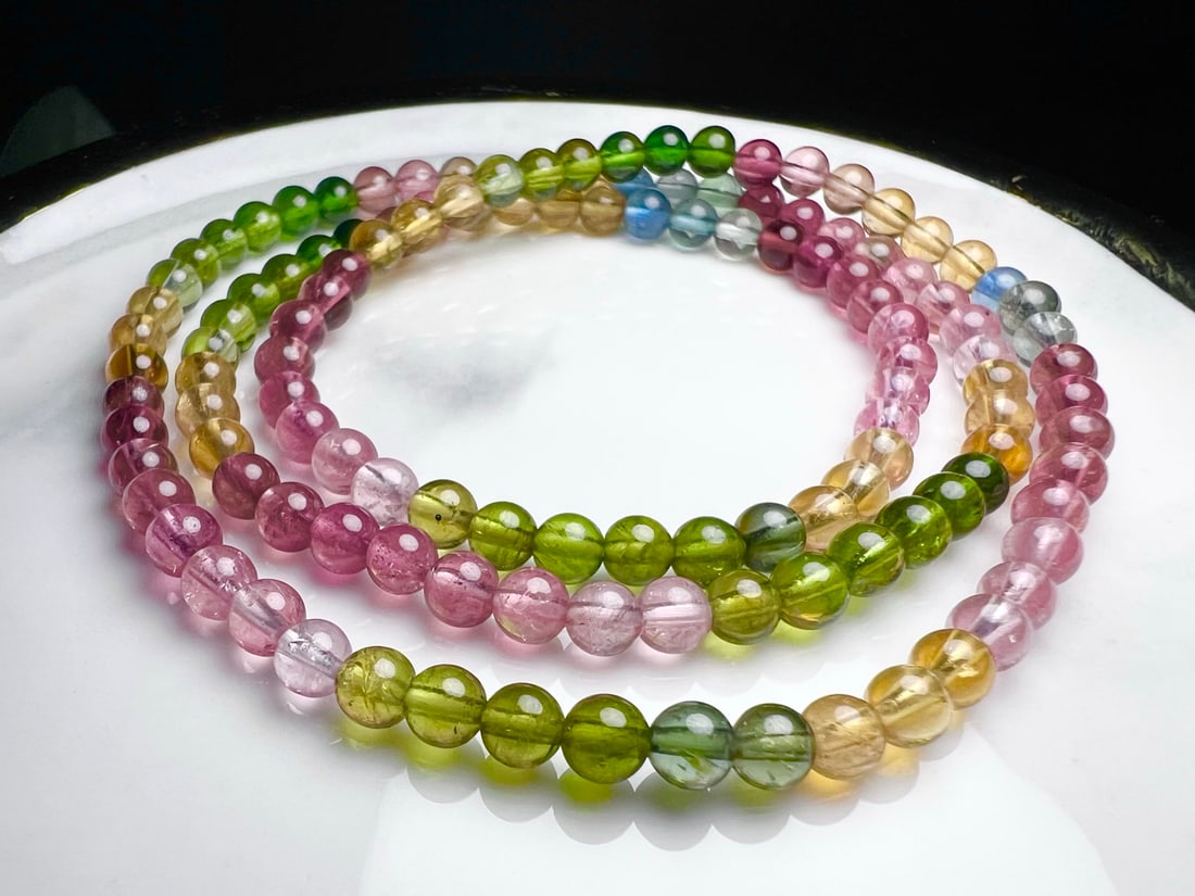 Natural Tourmaline Bracelet - 5