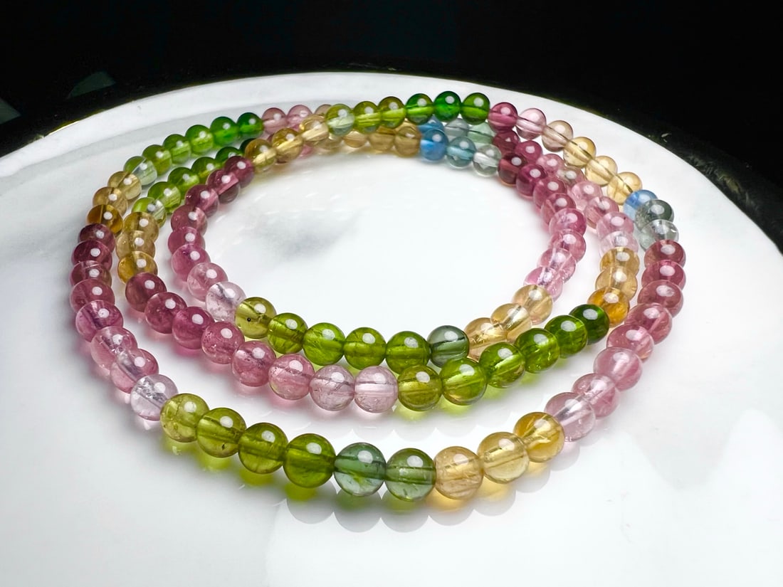 Natural Tourmaline Bracelet - 6