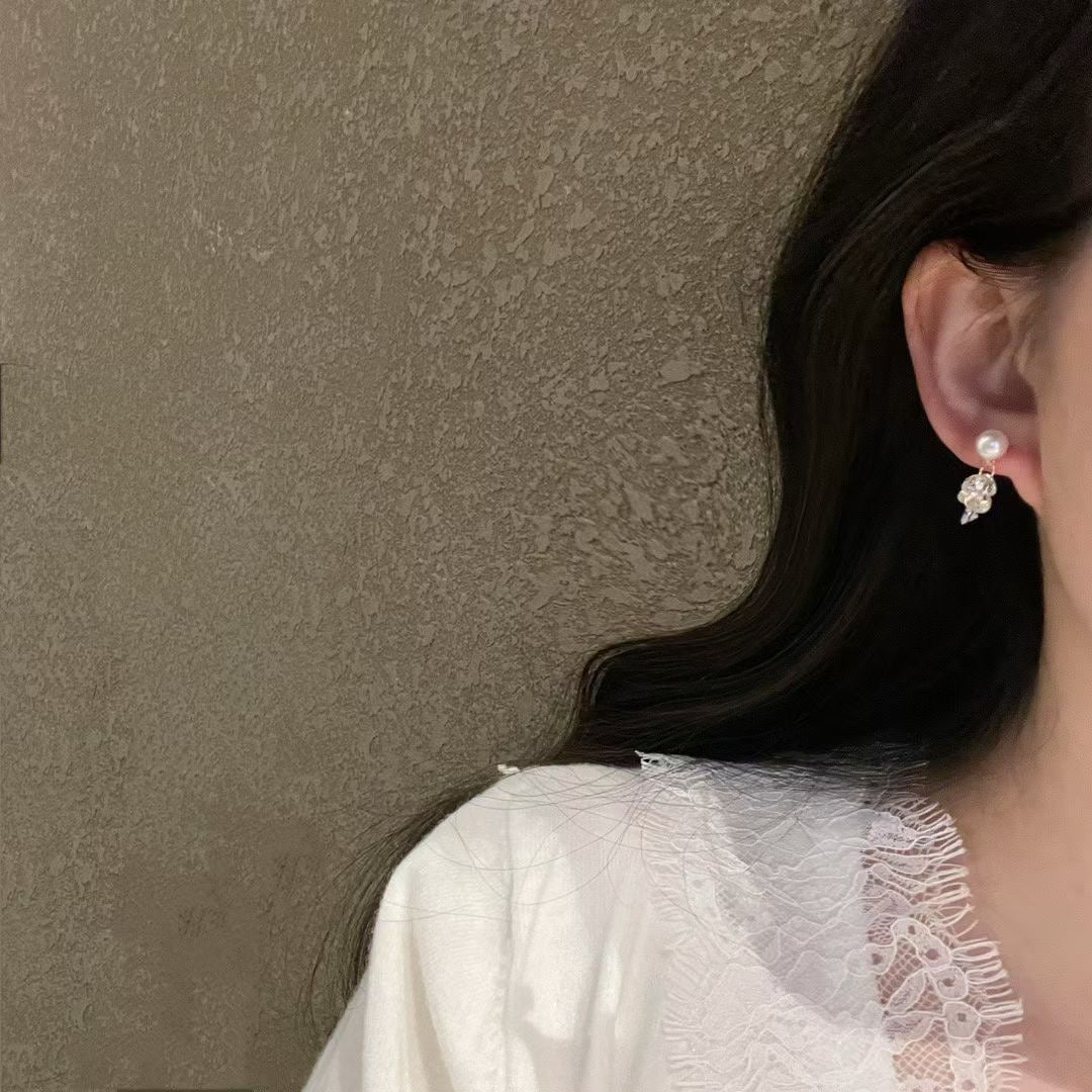 Natural Freshwater Pearl Earrings - 5
