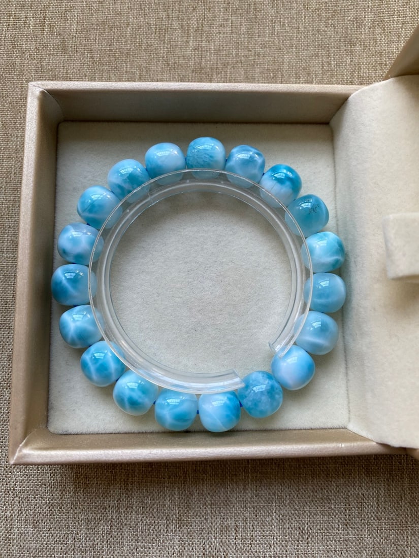Natural Larimar Bracelet - 2