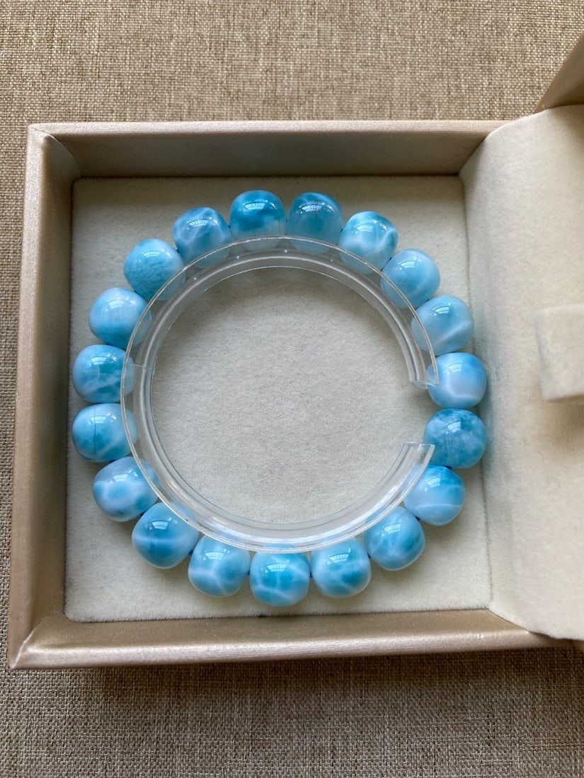 Natural Larimar Bracelet - 3