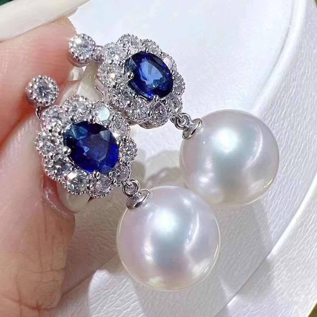 S925 Silver Pearl Earrings - 3