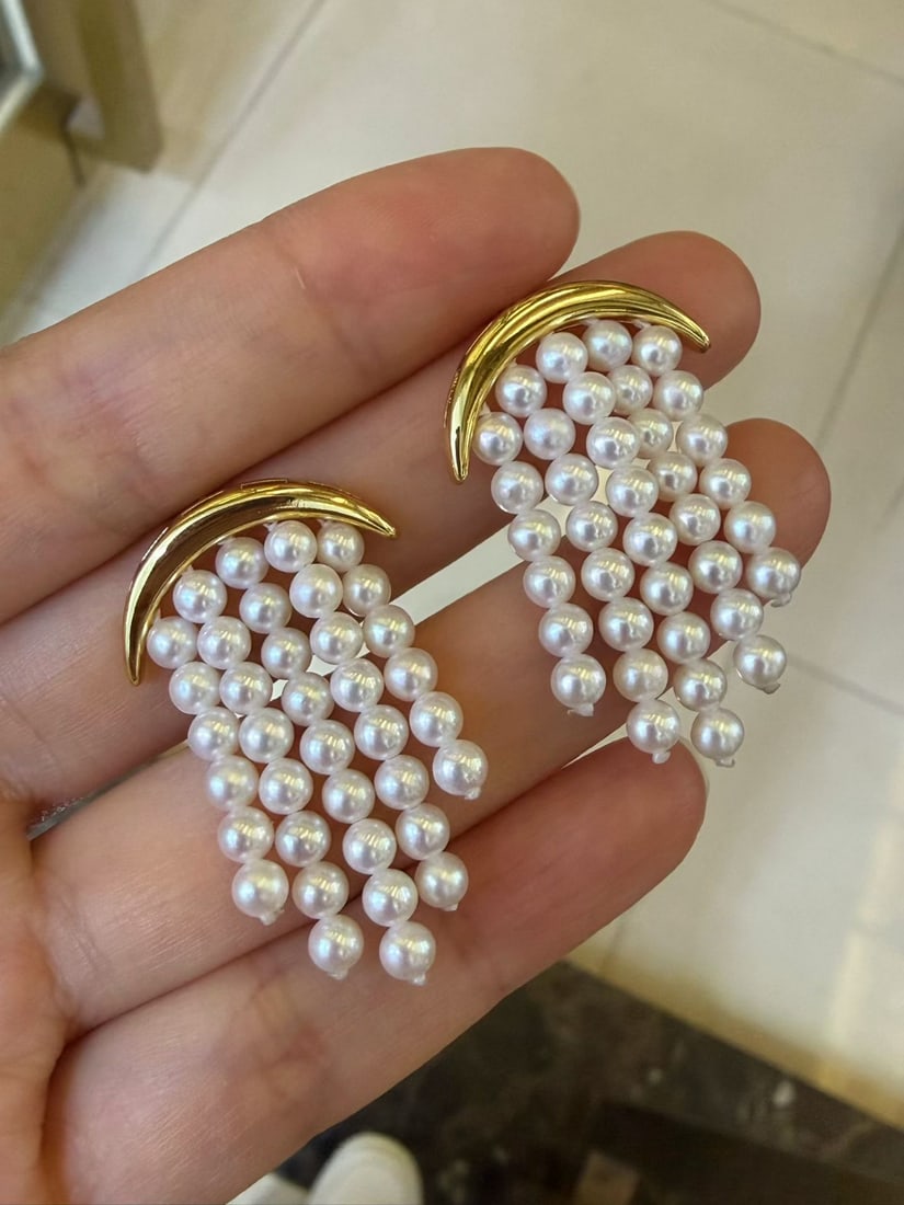 Pearl earrings - 3