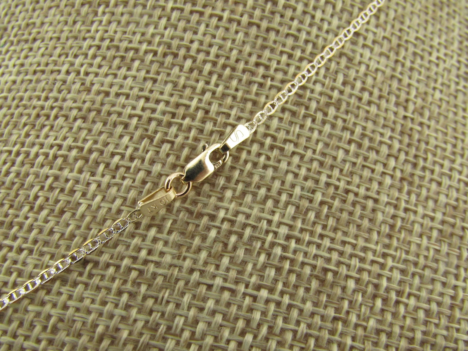 10kt Mariner Link Necklace, 20", New, Unisex - 3