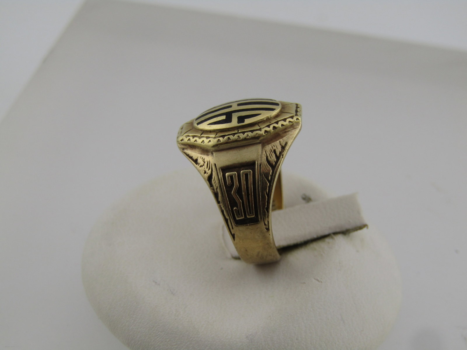 Vintage 10kt BHS Class Ring, 1930's, Sz. 5, 6.23 grams - 3