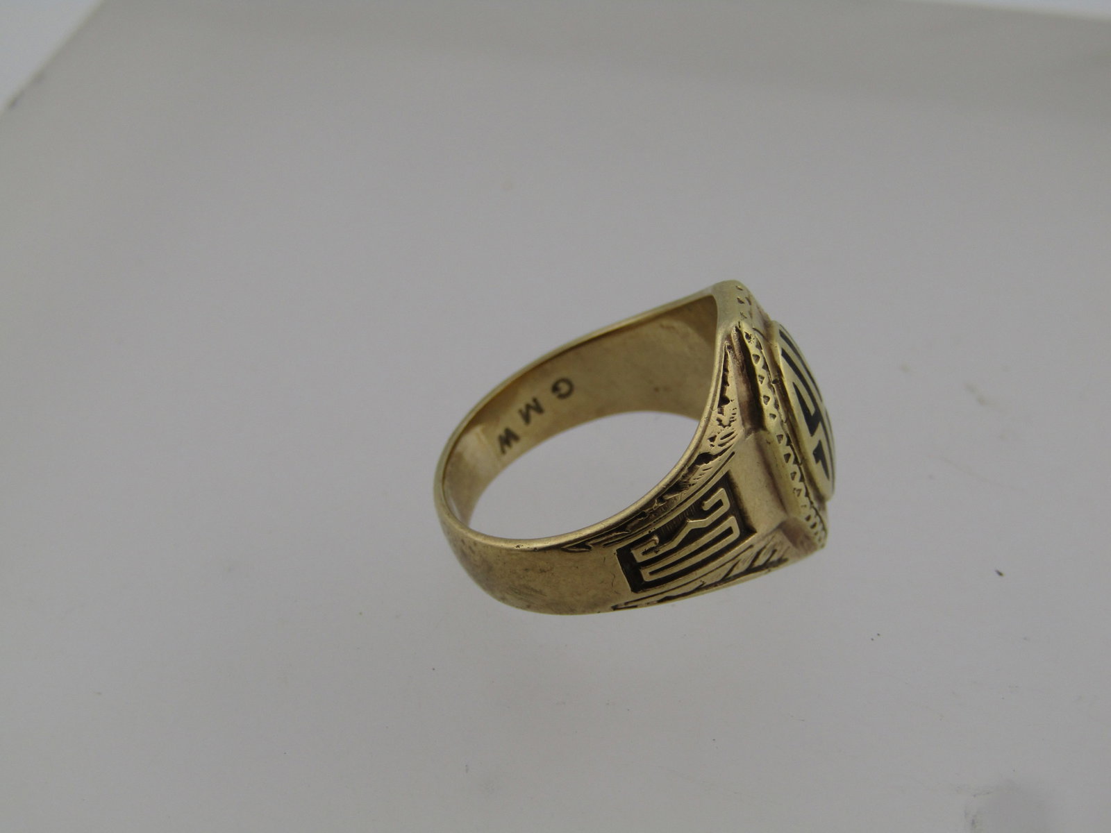 Vintage 10kt BHS Class Ring, 1930's, Sz. 5, 6.23 grams - 5