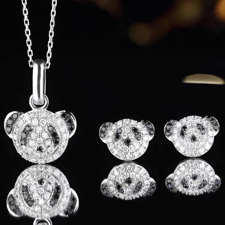 14K GOLD 0.25 CT NATURAL H DIAMOND PENDANT (1 of 5)