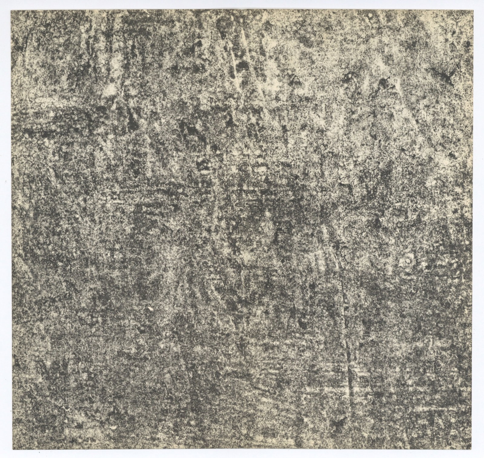 Jean Dubuffet pochoir "Le drap de terre": Title: Jean Dubuffet pochoir "Le drap de terre" Description: Medium: pochoir (after the lithograph). Printed in 1960 at the Jacomet atelier and published by Berggruen in an edition of 1500. Size: 8