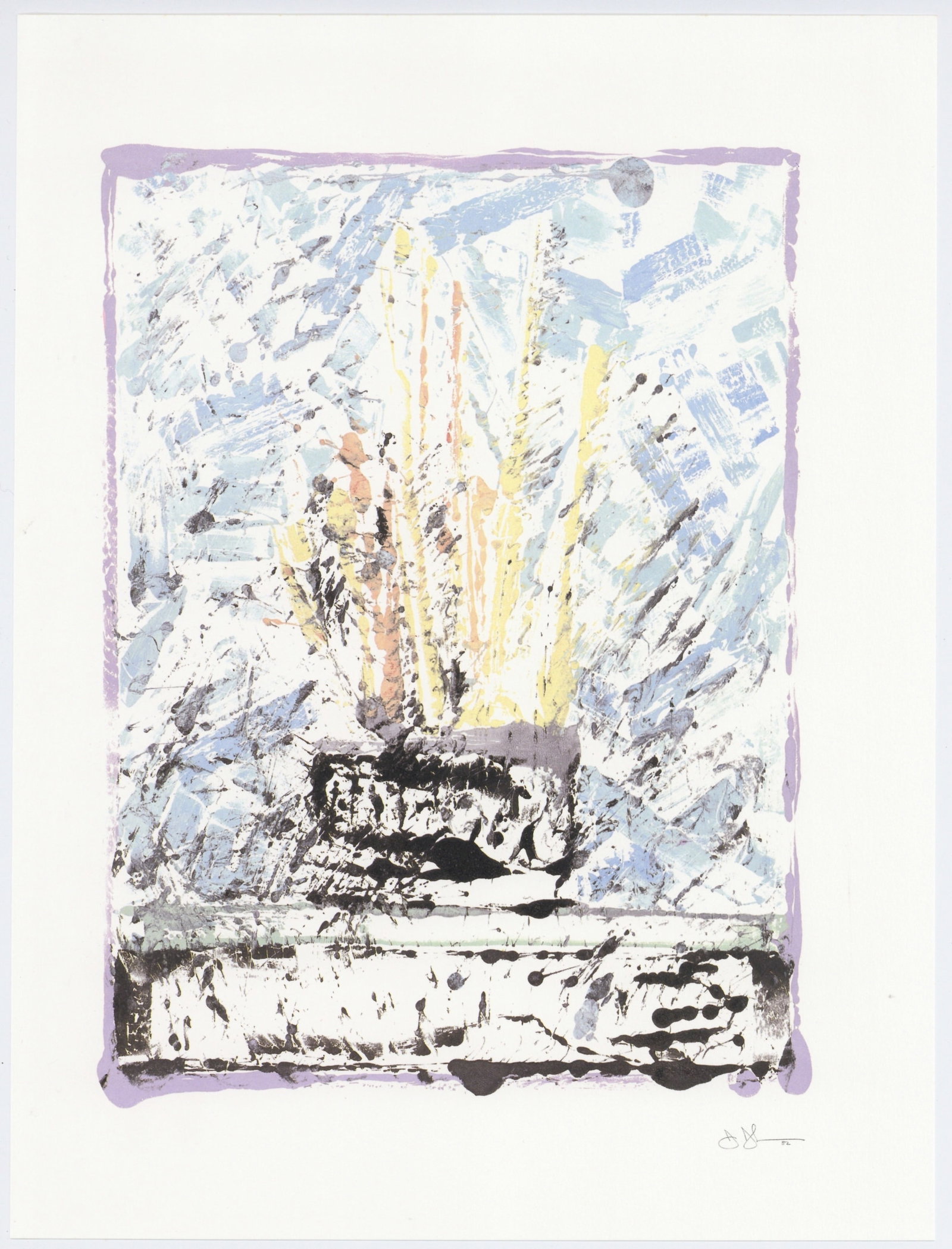 Jasper Johns "Savarin" 1982 (1 of 1)