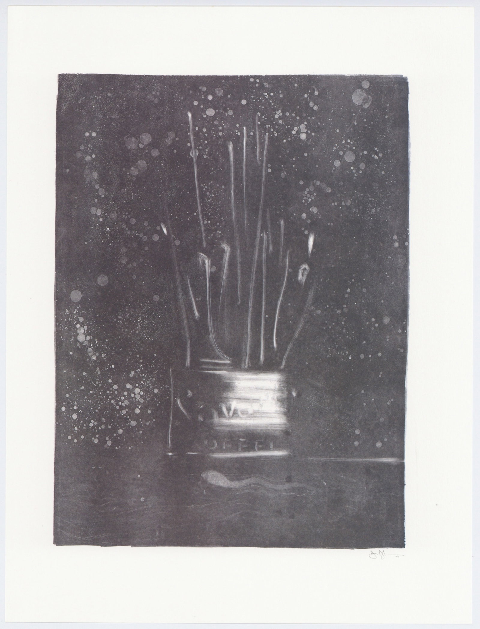 Jasper Johns "Savarin" 1982 (1 of 1)