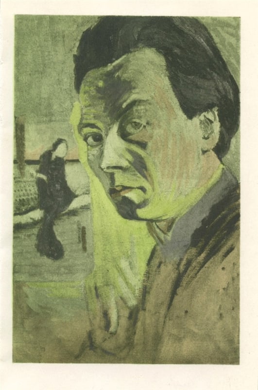 Robert Delaunay "Self Portrait" pochoir (1 of 1)