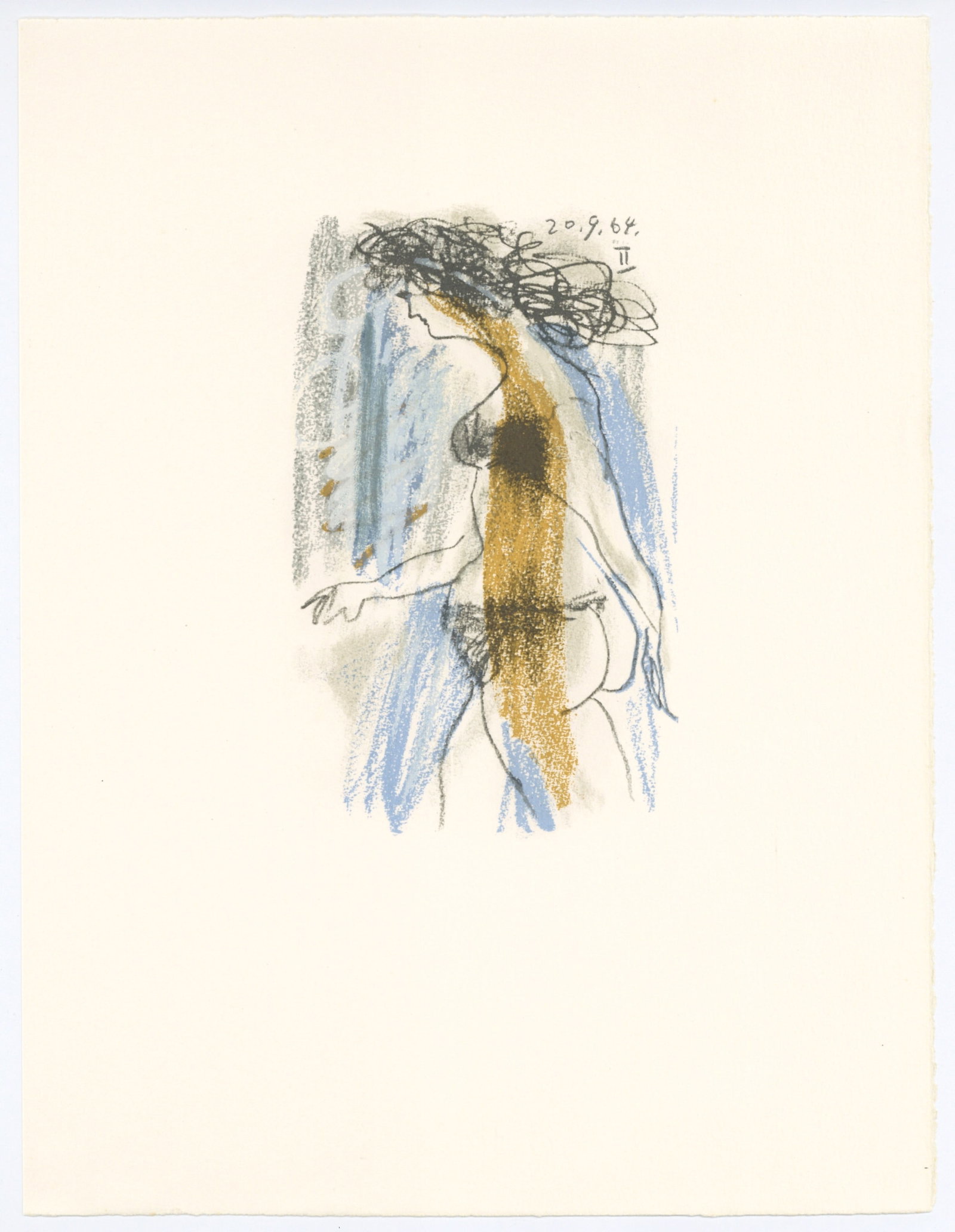 Pablo Picasso lithograph "Le Gout du Bonheur" (1 of 1)