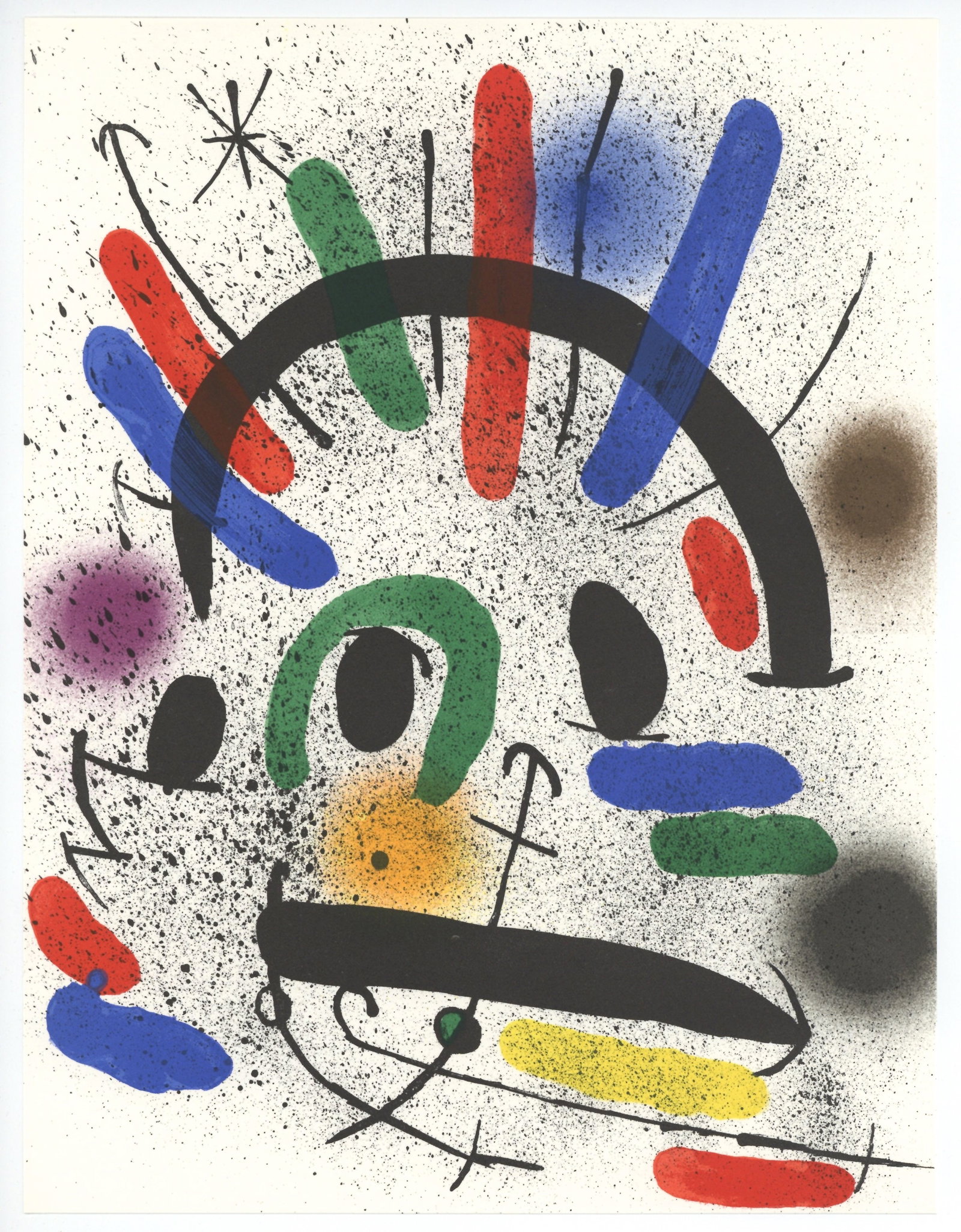 Joan Miro "Original Lithograph II" 1972 (1 of 1)