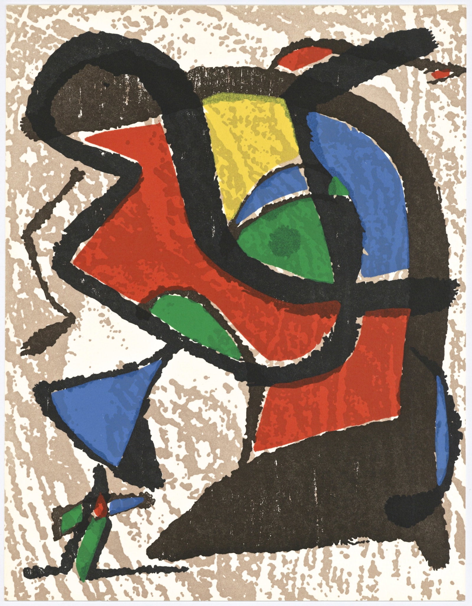 Joan Miro original woodcut (1 of 1)