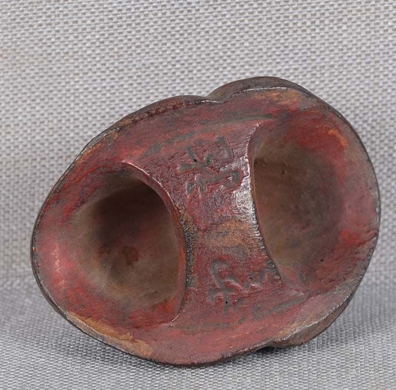 19c netsuke MASK O-BESHIMI by RYUUN - 3