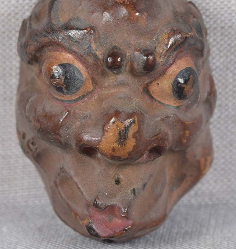 19c netsuke MASK USOFUKI by RYUUN - 4