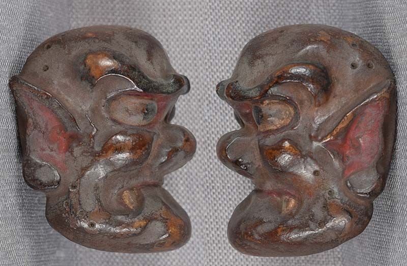 19c netsuke MASK BESHIMI by RYUUN - 2