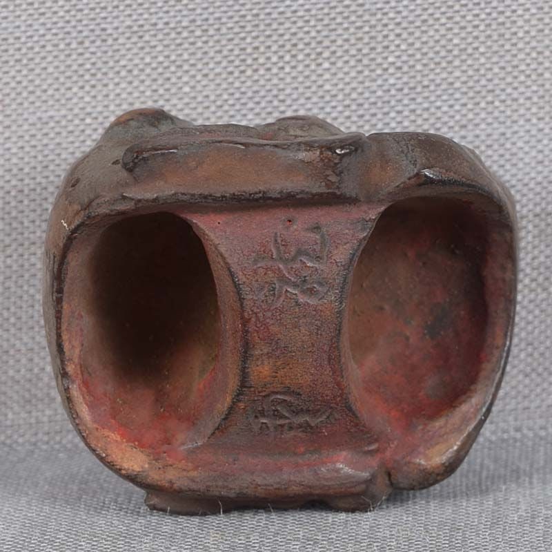 19c netsuke MASK BESHIMI by RYUUN - 3
