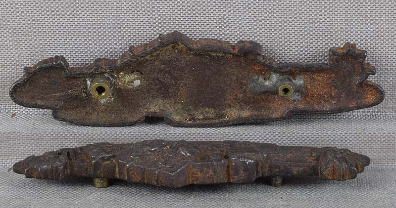 19c Japanese MAE-KANAGU pouch clasp SAMURAI RAT procession - 5