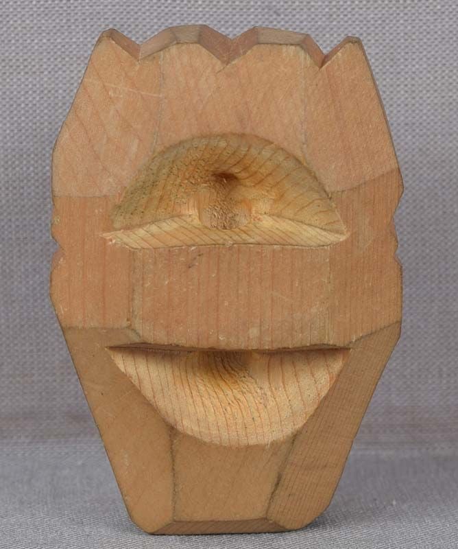 Netsuke DEMON HANNYA mask - 3