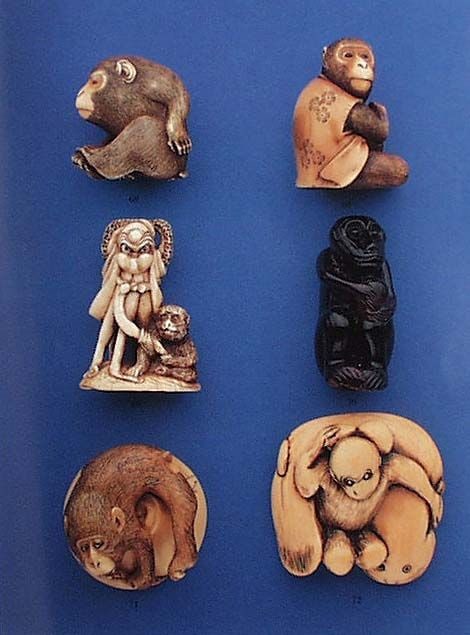 Catalog ROOSEVELT Collection of NETSUKE 1992 - 4