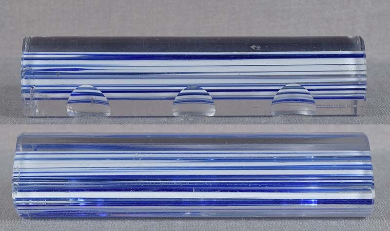 Vintage Japanese scholar GLASS BRUSH REST - 3