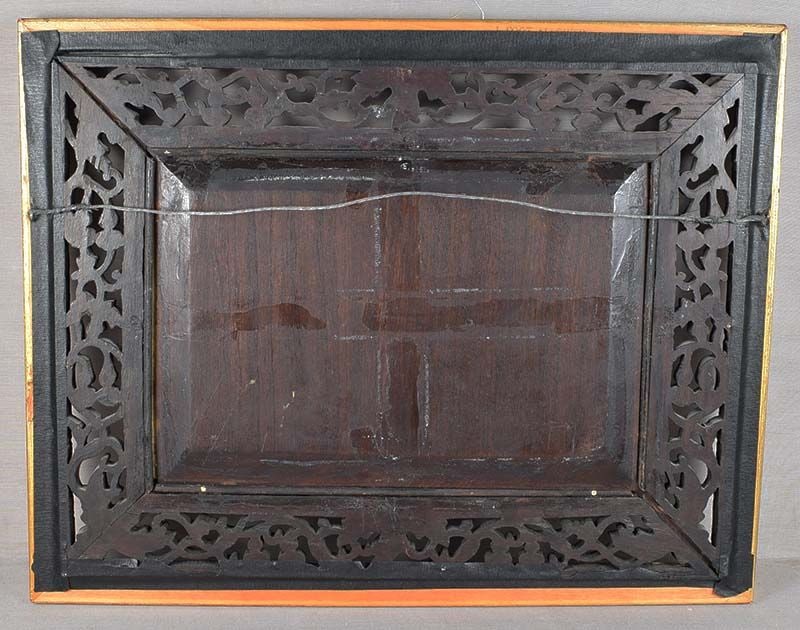 19c Chinese bronze plaque DRAGON in flight - 6