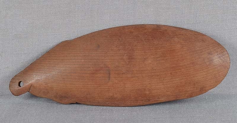 Vintage Japanese TEA SCOOP EGGPLANT for sencha - 3