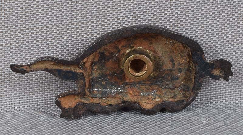 19c Japanese sword MENUKI TURTLE - 2