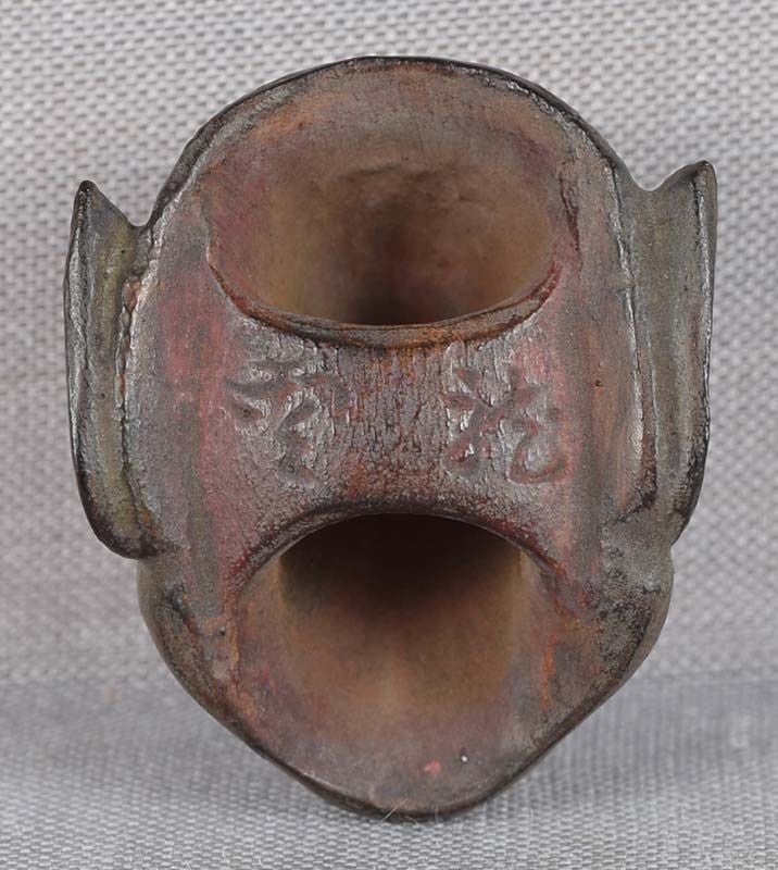 19c netsuke MASK BAT by RYUUN - 3