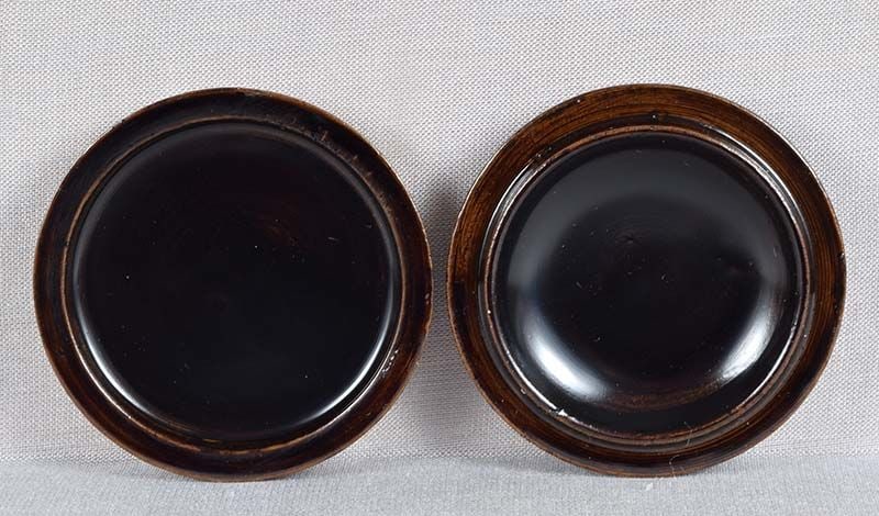 Showa Japanese lacquer tea ceremony KOGO - 3