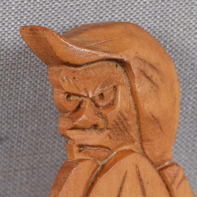 1920s Japanese DARUMA TEA SCOOP by CHUKOBI - 2