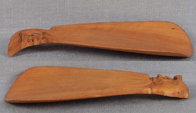 1920s Japanese DARUMA TEA SCOOP by CHUKOBI - 4