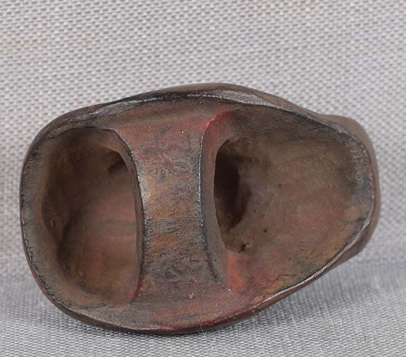 19c netsuke MASK SHIKAMI by RYUUN - 3