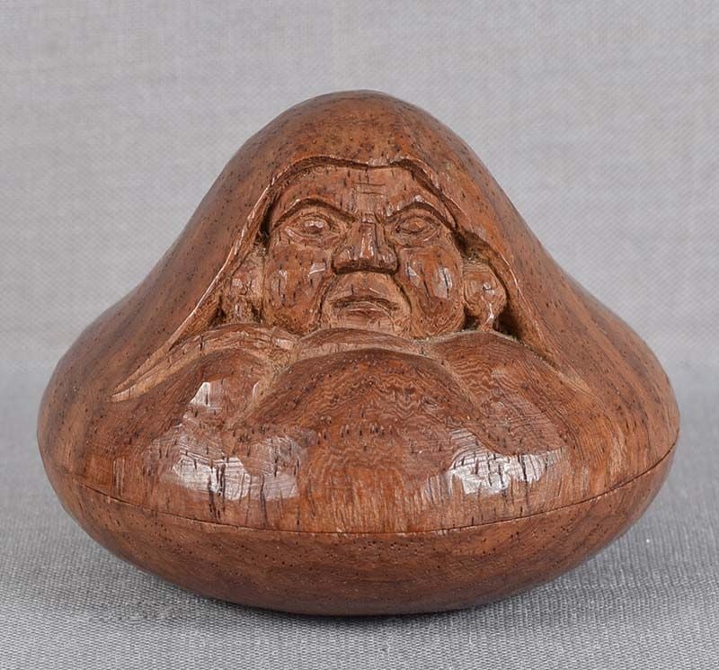 Vintage tea ceremony KOGO box DARUMA by KAZUICHI - 2