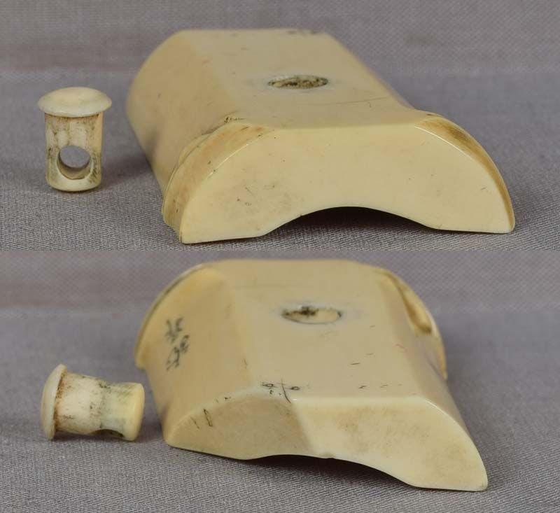 19c netsuke BAMBOO by RYUSHO - 5