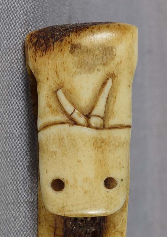19c Asakusa OBIHASAMI netsuke BAMBOO - 2