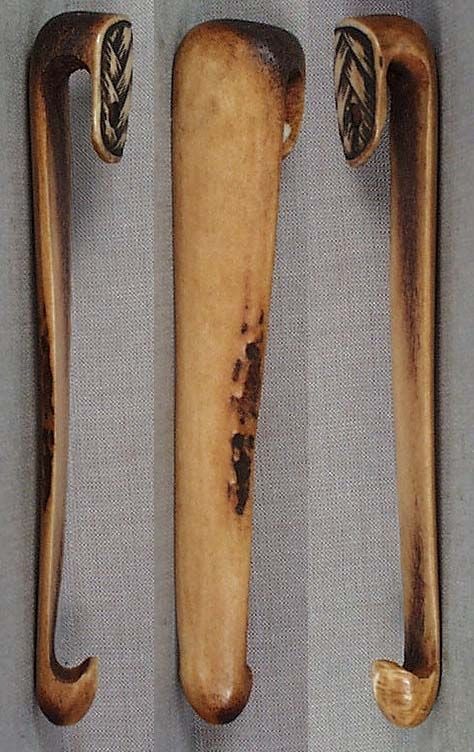 19c staghorn Asakusa OBIHASAMI netsuke - 2