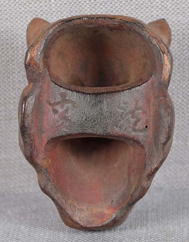 19c netsuke MASK SHISHIGUCHI by RYUUN - 3