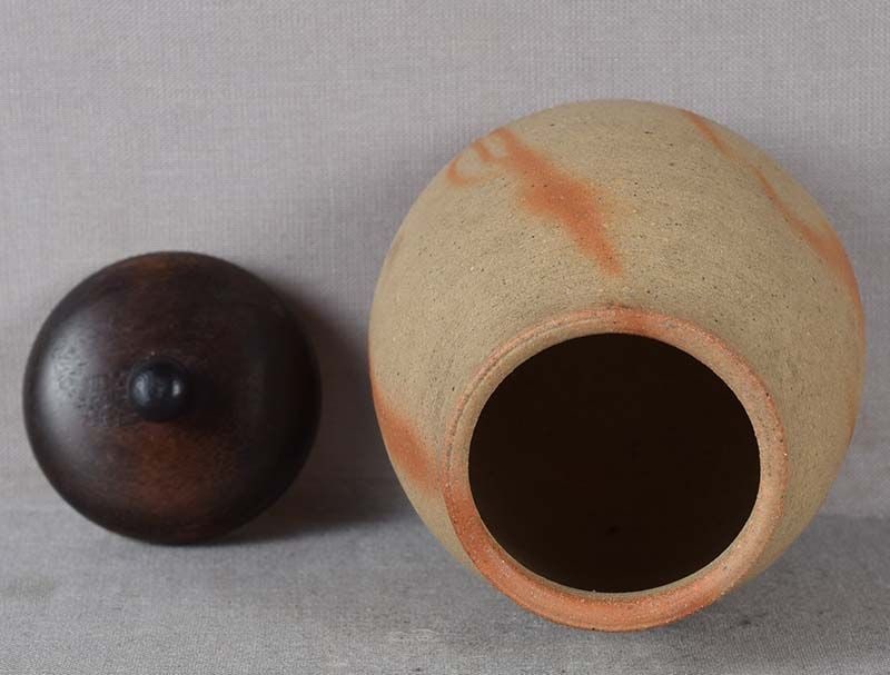 1910s tea ceremony BIZEN CHAIRE marked - 3