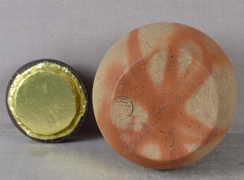 1910s tea ceremony BIZEN CHAIRE marked - 4