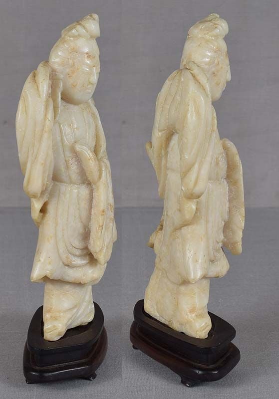 19c Chinese SOAPSTONE FIGURE GYANYIN - 3